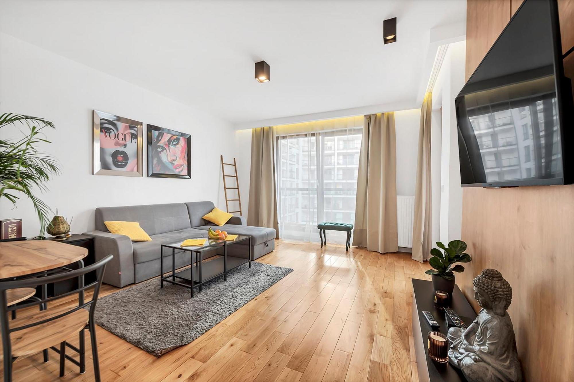 Lumina Apartment With Parking Near Muzeum Powstania Varşova Dış mekan fotoğraf